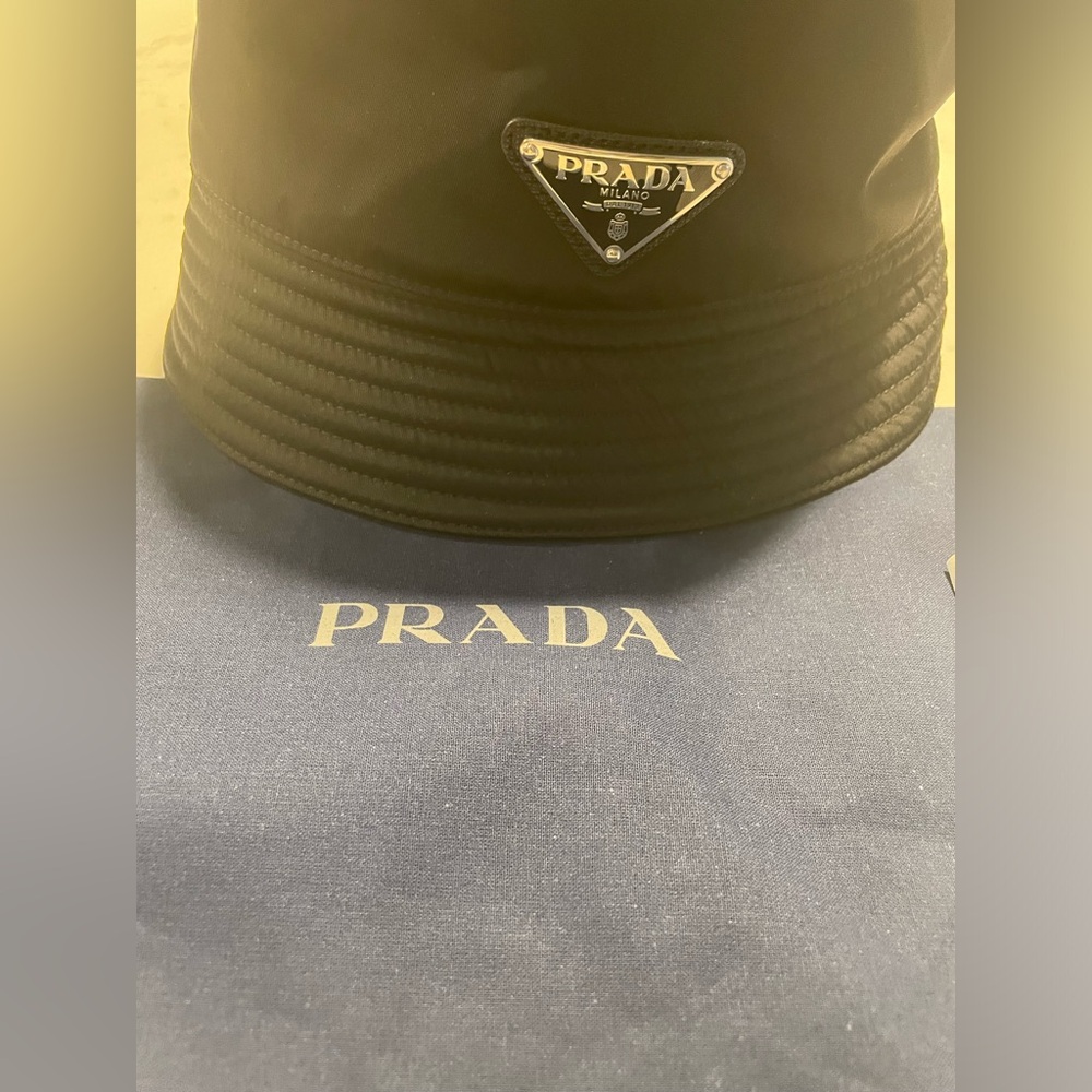 Black Prada Bucket hat